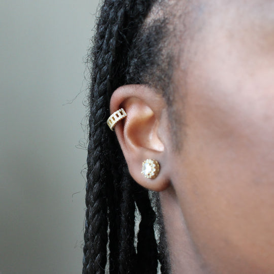 Jade Ear Cuff