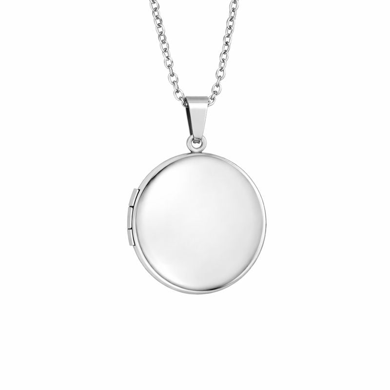 Round Locket Necklace